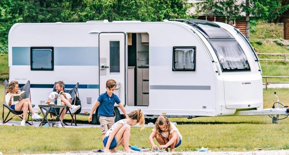 Adria husvagn  smart komfort för året runt-camping